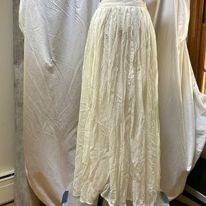 Pins and Needles Gauze Maxi Skirt